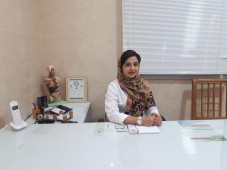 مرضیه طاهرپورترشیزی ، دکتر زنان در الهیه مشهد